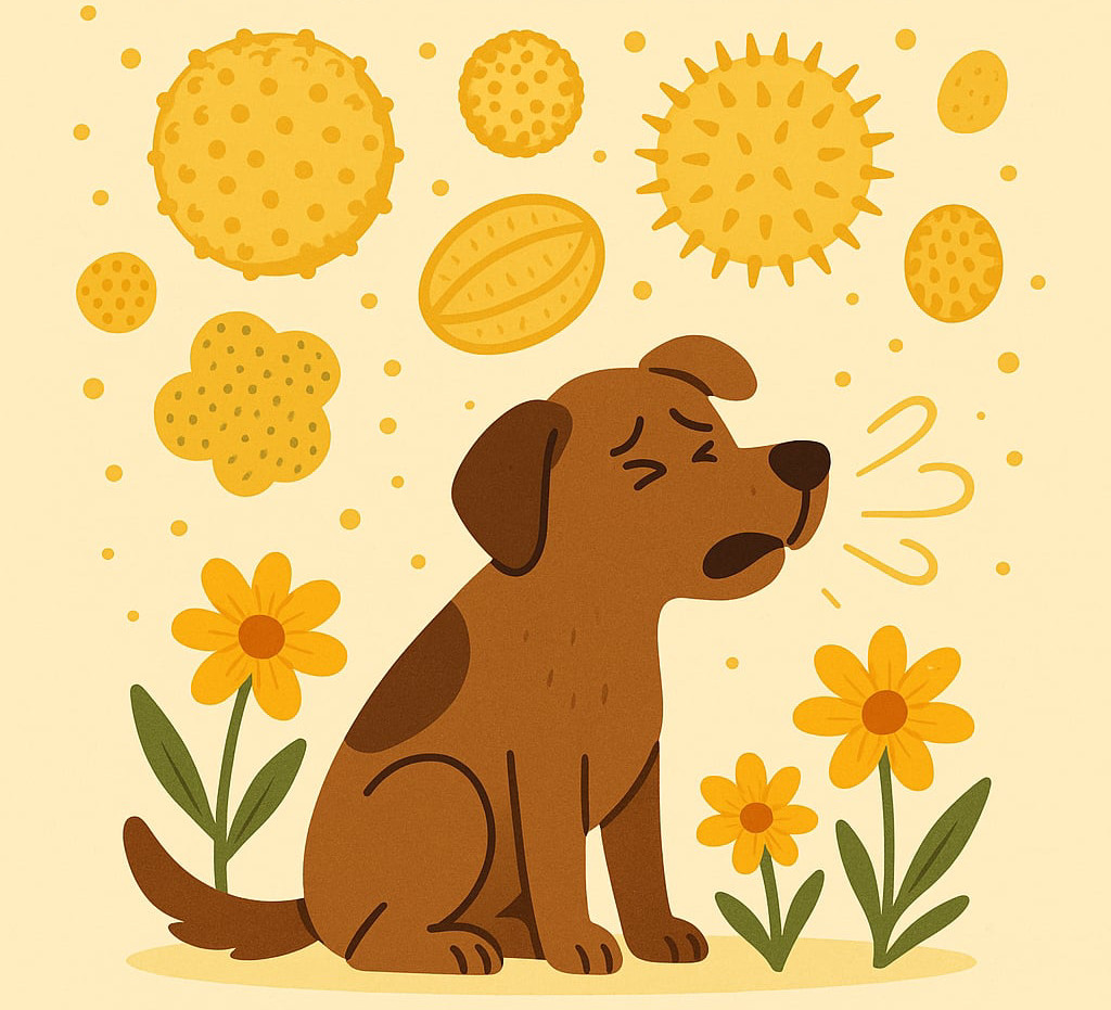 Your Dog’s Pollen Season – Symptoms and Treatment of Allergies